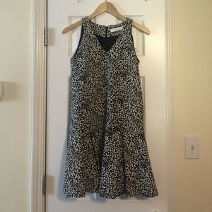 Animal print party dress